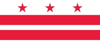 Vlajka: District of Columbia