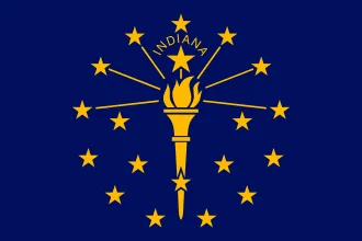 Vlajka: Indiana